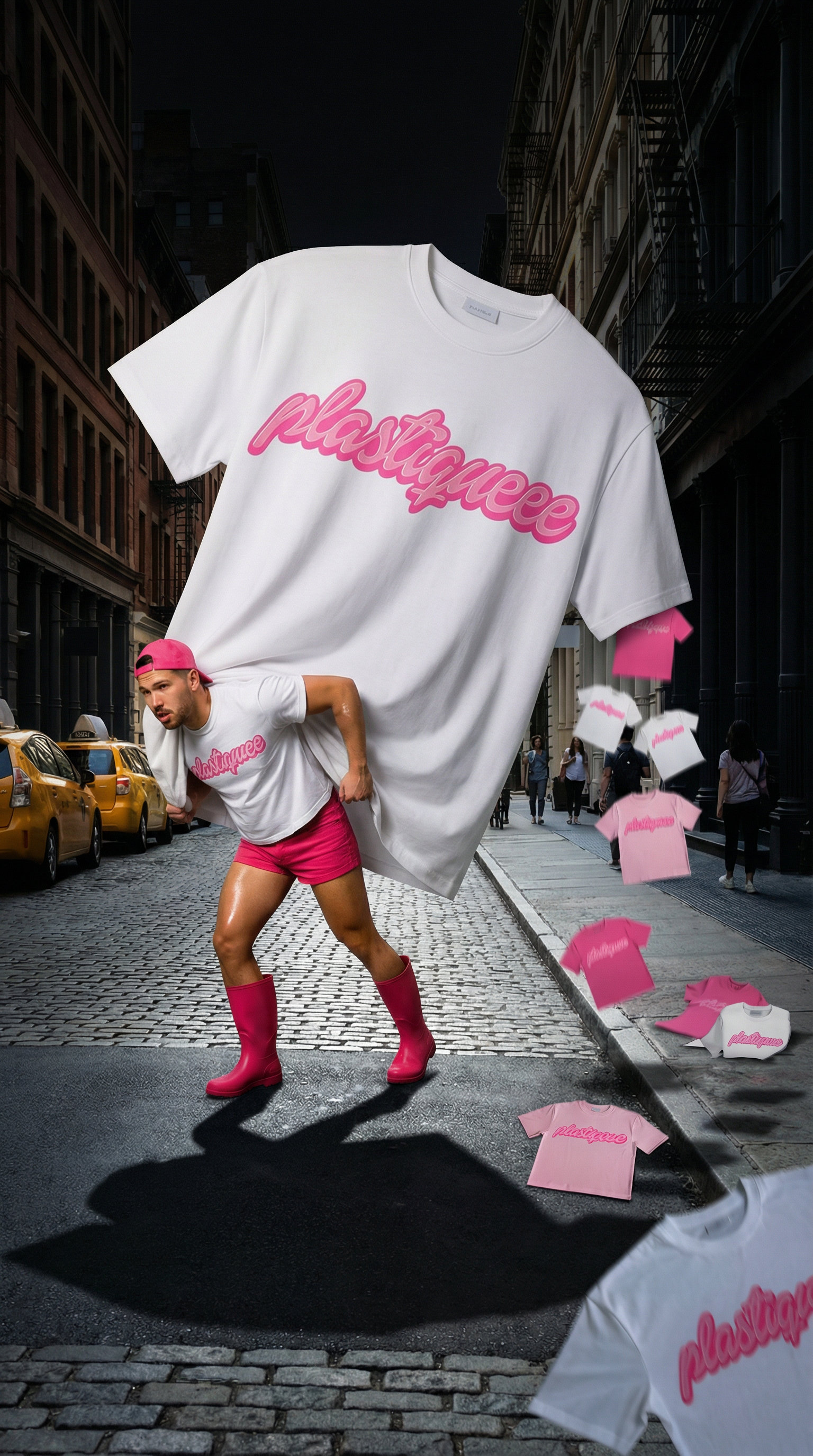 OVERSIZED SHIRT - PLASTIQUEEE #1